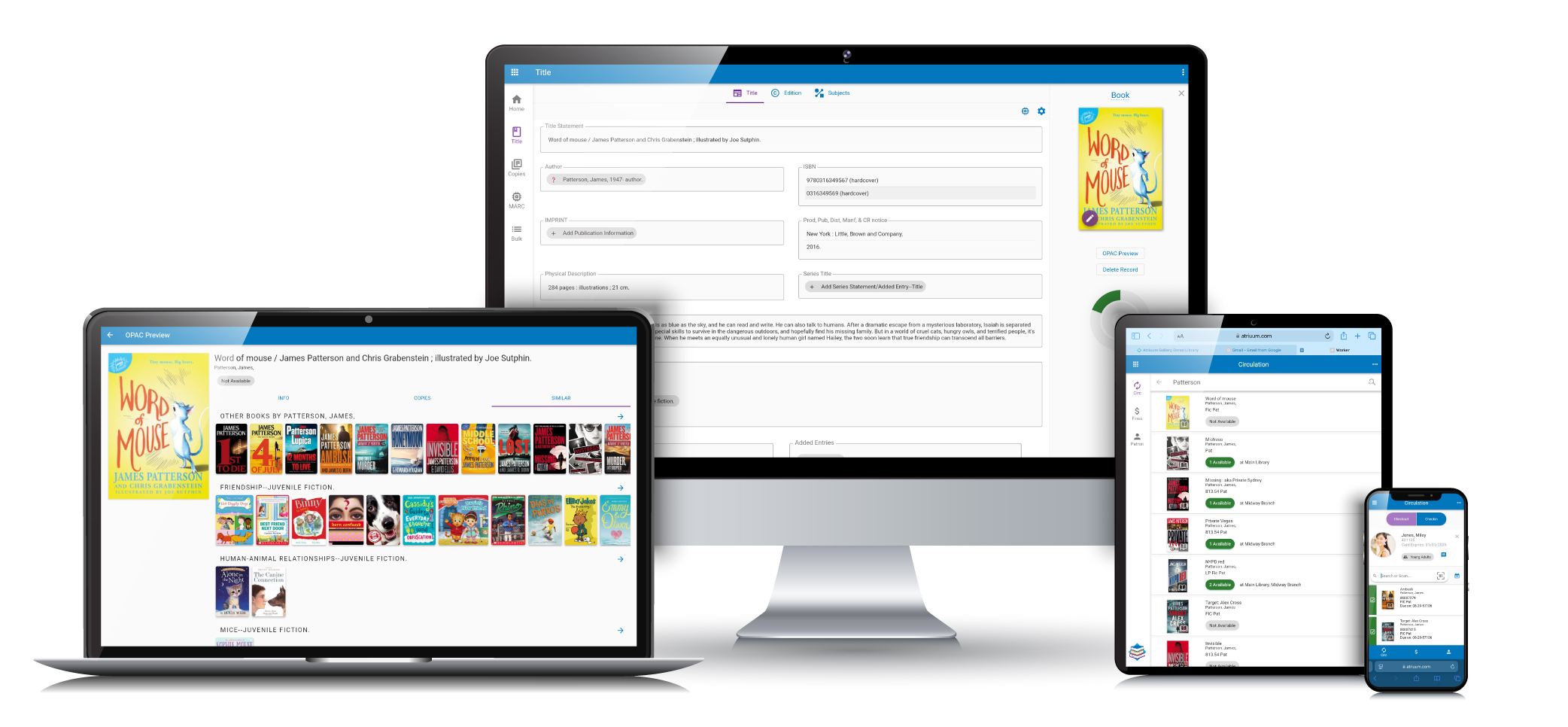 Stax workspace screens